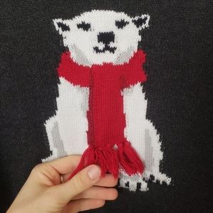 Vintage Coldwater Creek Polar Bear Sweater